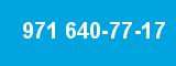 971 640-77-17